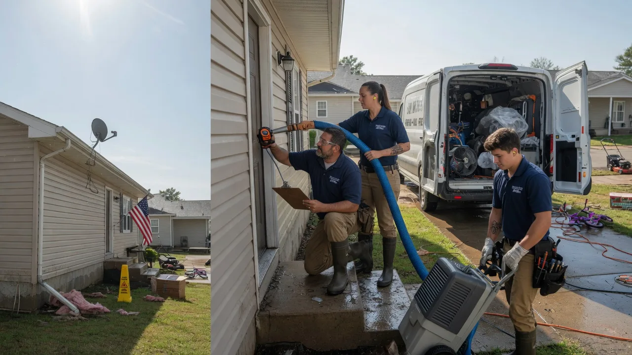 Ceiling Water Damage Restoration in Allouez, MI near me